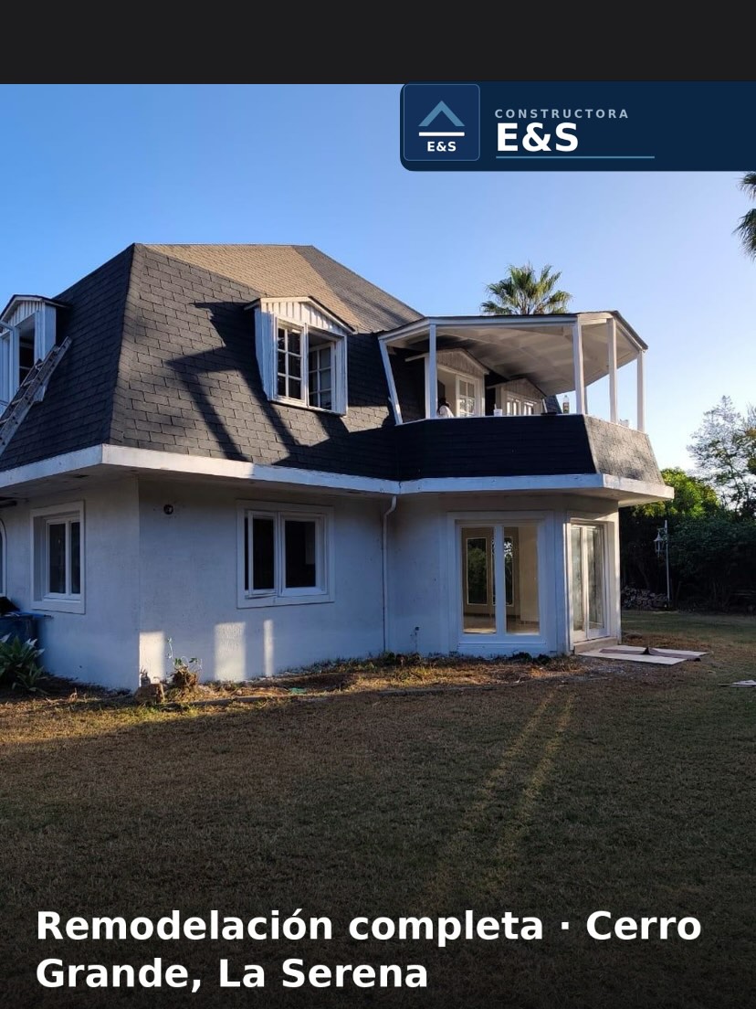 Casa en remodelación completa en Cerro Grande, La Serena