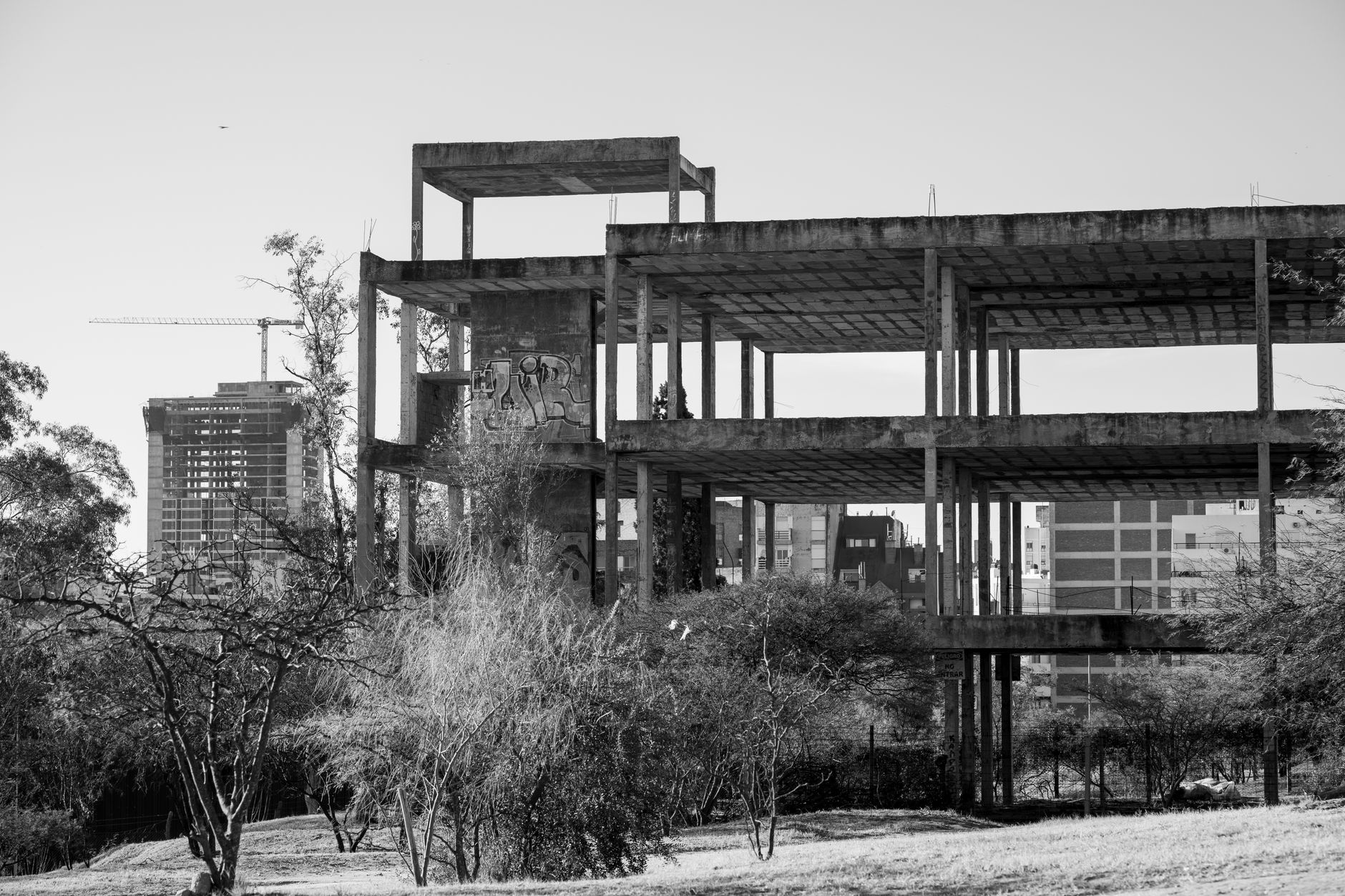 Estructura de hormigón, obra gruesa